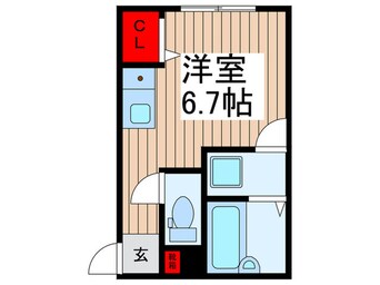 間取図 セルカ谷在家