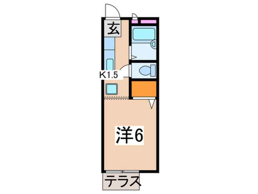 間取図 エスポワ－ル宮前平