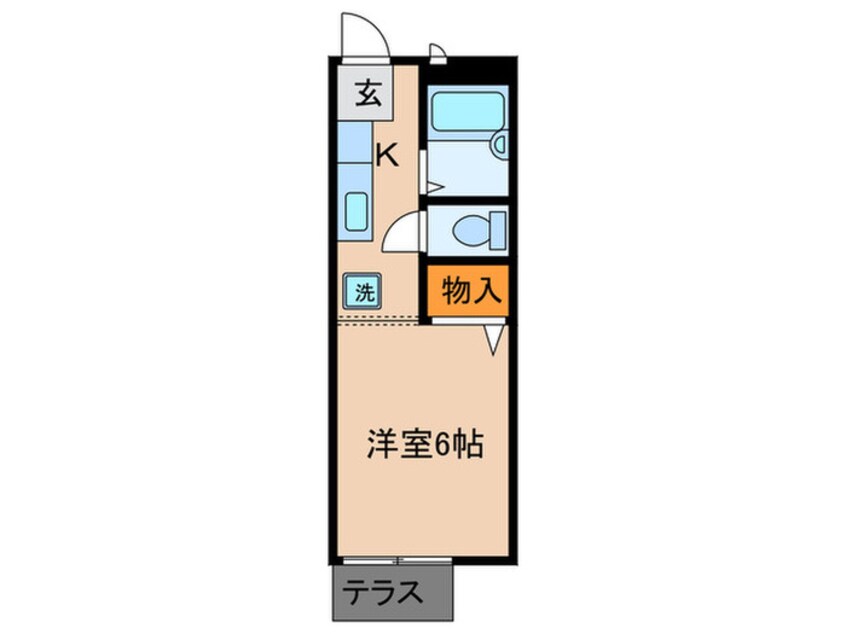 間取図 エスポワ－ル宮前平