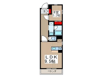 間取図 コンフォート大宮三橋