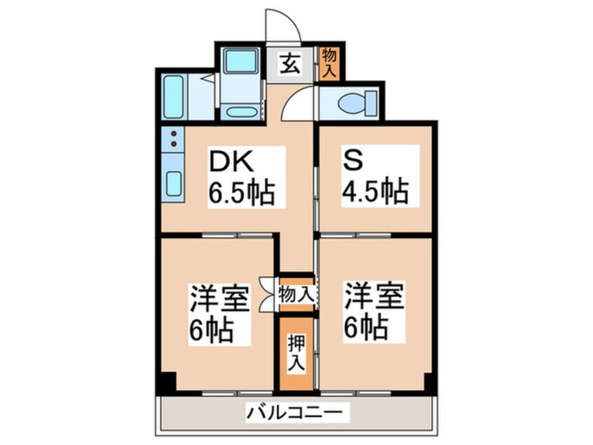 間取図 石原第２ビル