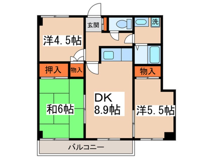 間取図 サンスクエア