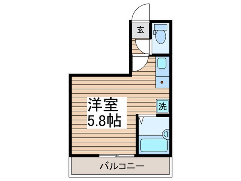間取図 フェリシテ柴又
