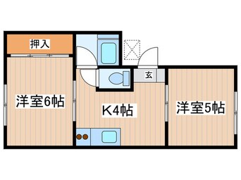 間取図 チャ－ムハイツ