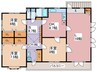 シュガーハウスMOTO住吉 3LDK+Sの間取り