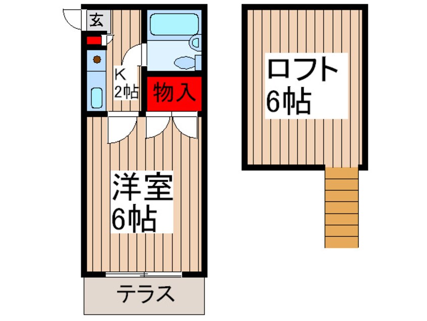 間取図 コ－トハウス中浦和