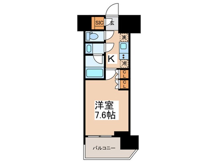 間取り図 ルフォンプログレ蔵前プレミア