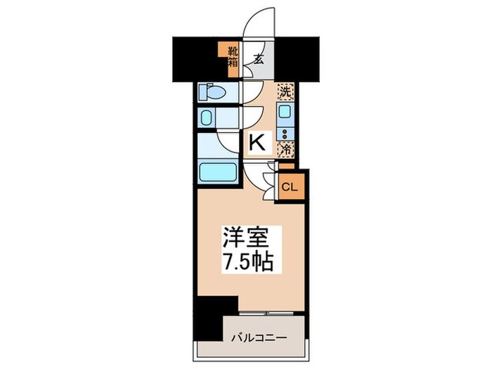 間取り図 ルフォンプログレ蔵前プレミア