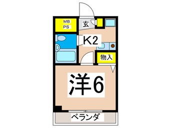 間取図 朝日プラザ戸塚アネックス(302)