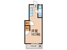 根津邸 1Rの間取り