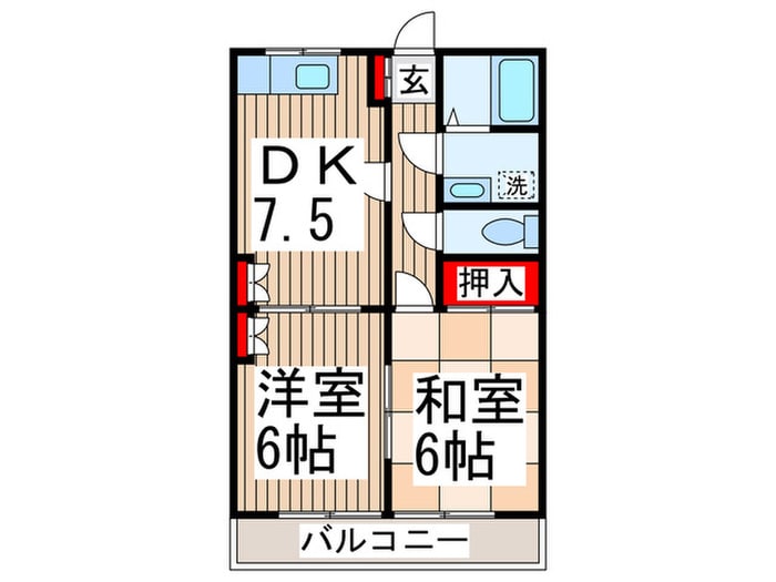 間取り図 グリ－ンガ－デン
