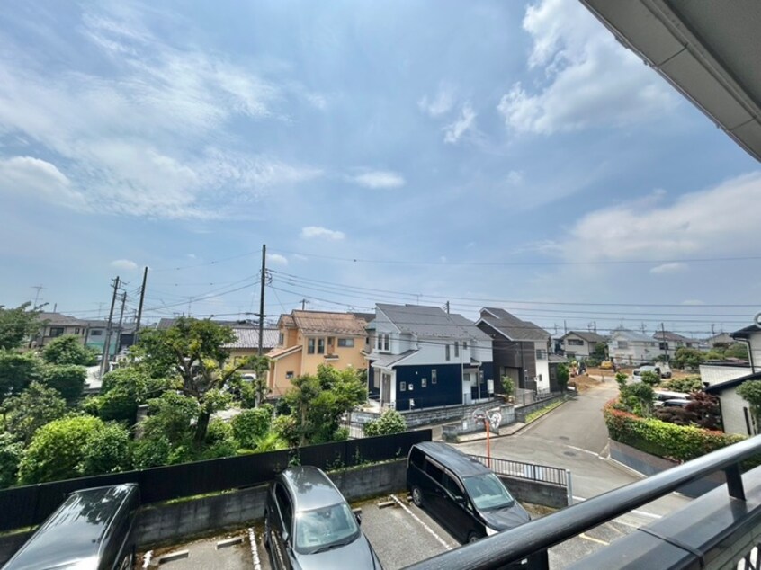 室内からの展望 グリ－ンガ－デン