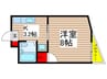 トラストホーム勝田台 1Kの間取り