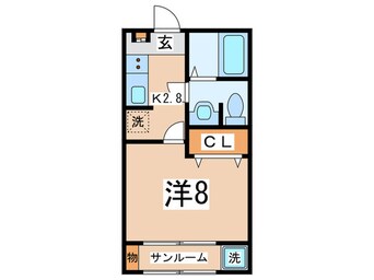間取図 メゾンド・カヤ