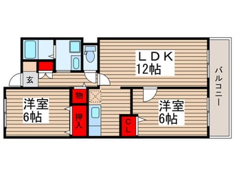 間取図 アルトウッズ３５