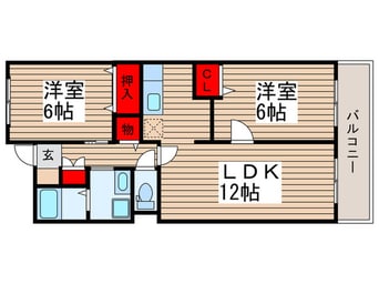間取図 アルトウッズ３５