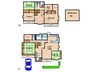 西原町５丁目戸建 5LDK+Sの間取り