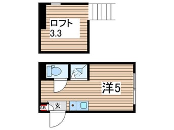 間取図 ハーモニーテラス西小岩Ⅱ