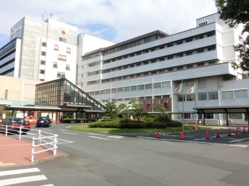 武蔵野赤十字病院(病院)まで1500m ウッディーコーポ