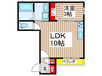 間取図 Ensoleille