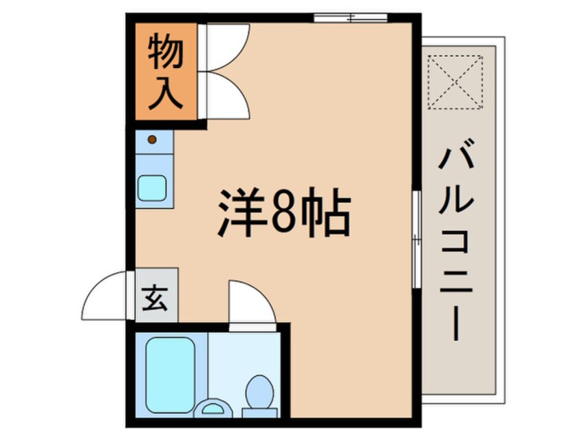 間取図 ヒルズ砧