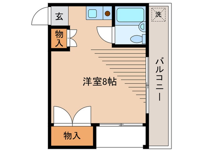 間取り図 ヒルズ砧