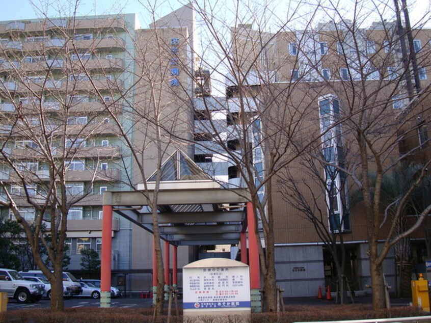 あそか病院(病院)まで107m カスタリア住吉Ⅱ