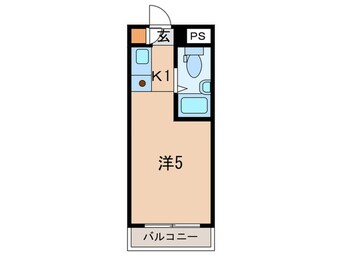 間取図 ボ－テ日吉シェモア