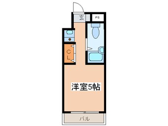 間取図 ボ－テ日吉シェモア