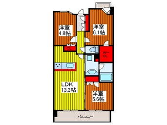 間取図 RJRプレシア川口