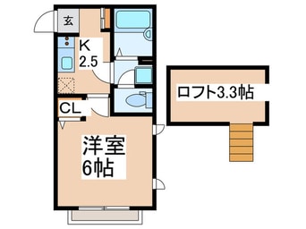 間取図 メゾンキャッスル