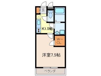 間取図 アムールコーポサンレークⅣ
