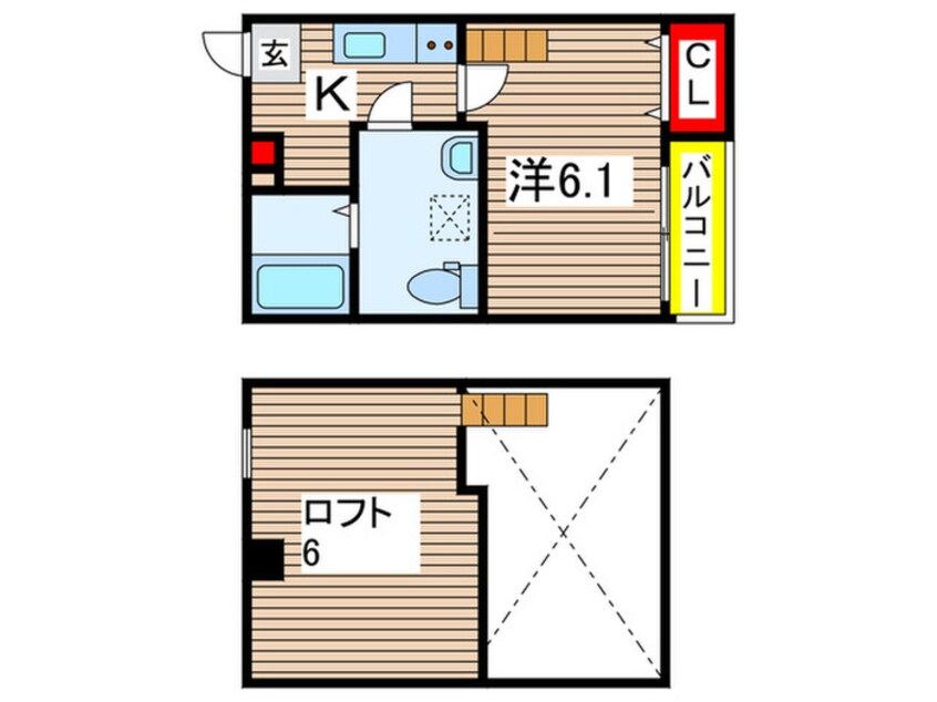 間取図 coco-tiare