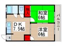 コーポ戸部の間取図