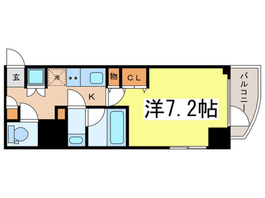 間取図 アジールコート西新宿