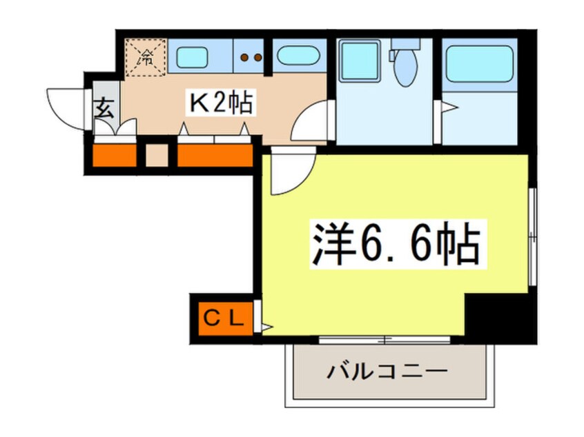 間取図 アジールコート西新宿