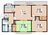 リーベ２１ 3LDKの間取り
