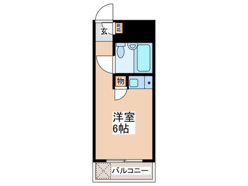 間取図 デューアクシス青梅