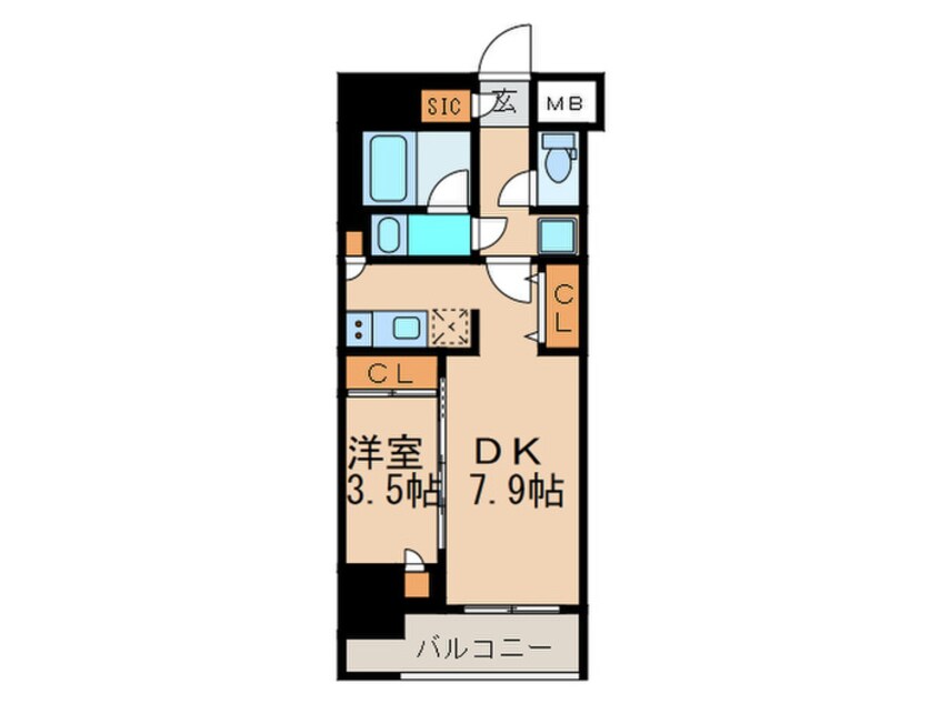 間取図 プライムレジデンス渋谷