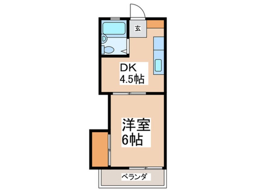 間取図 メイリトルハウス