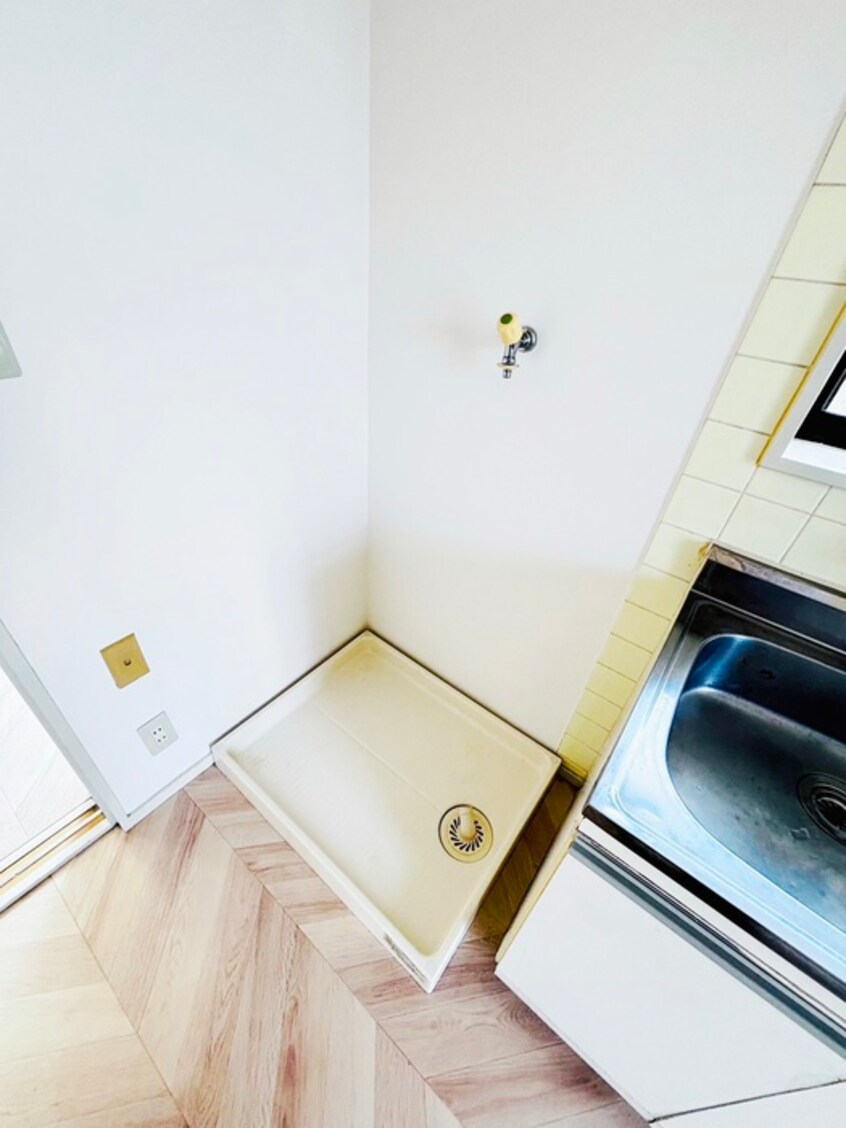 洗濯機置場 メイリトルハウス