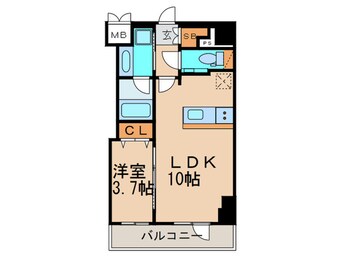 間取図 スタイリオ渋谷南平台