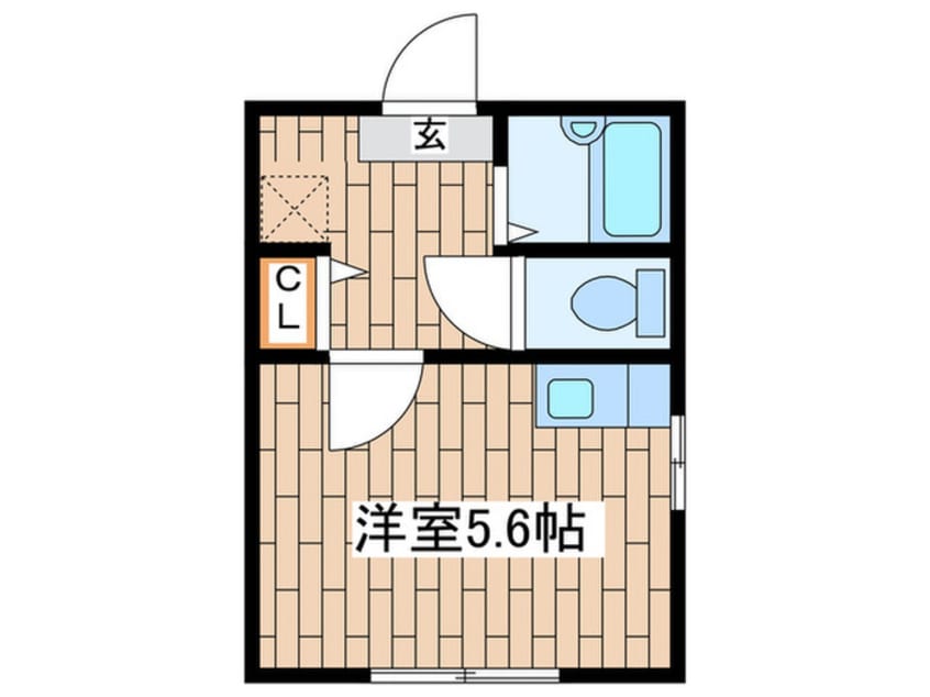 間取図 Beach Lagoon杉田