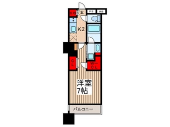 間取図 ザ・パークハビオ木場