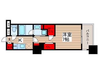 間取図 ザ・パークハビオ木場