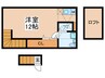 Rib Cammino 1Rの間取り