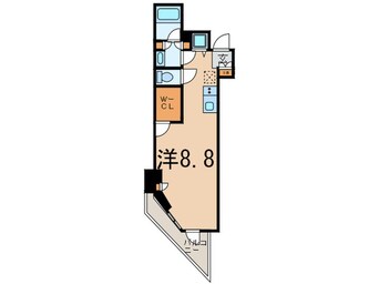 間取図 スタイリオ旗の台Ⅱ