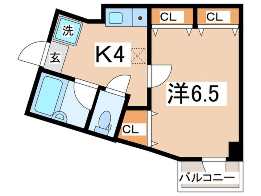 間取図 ル－ト大倉山マンションA