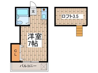 間取図 ＣＡＳＡ滝王子