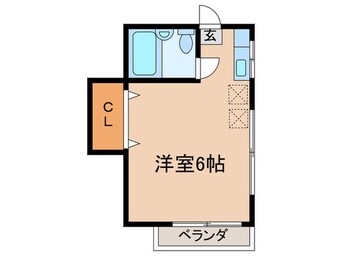 間取図 コ－ポＫ